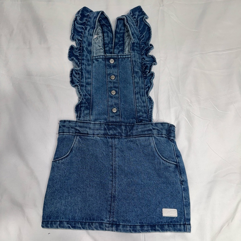 Jean Overall Dress